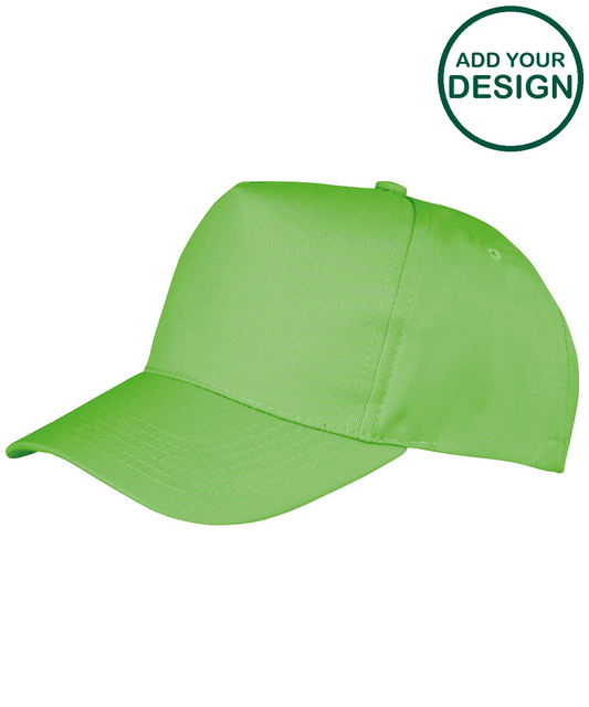 Boston 5-panel polycotton printer's cap