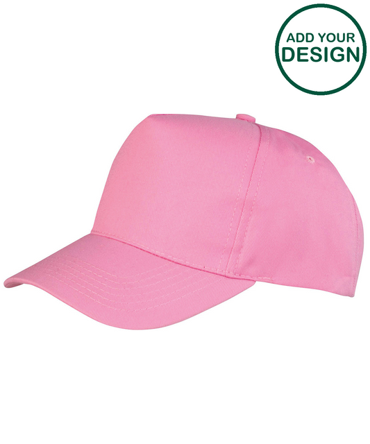 Boston 5-panel polycotton printer's cap