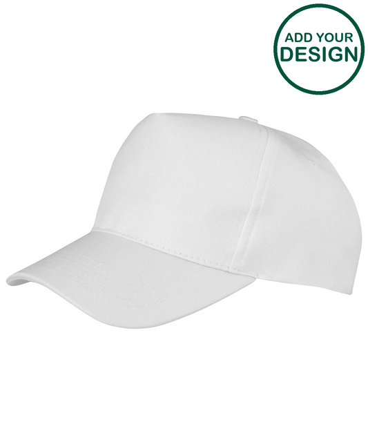 Boston 5-panel polycotton printer's cap