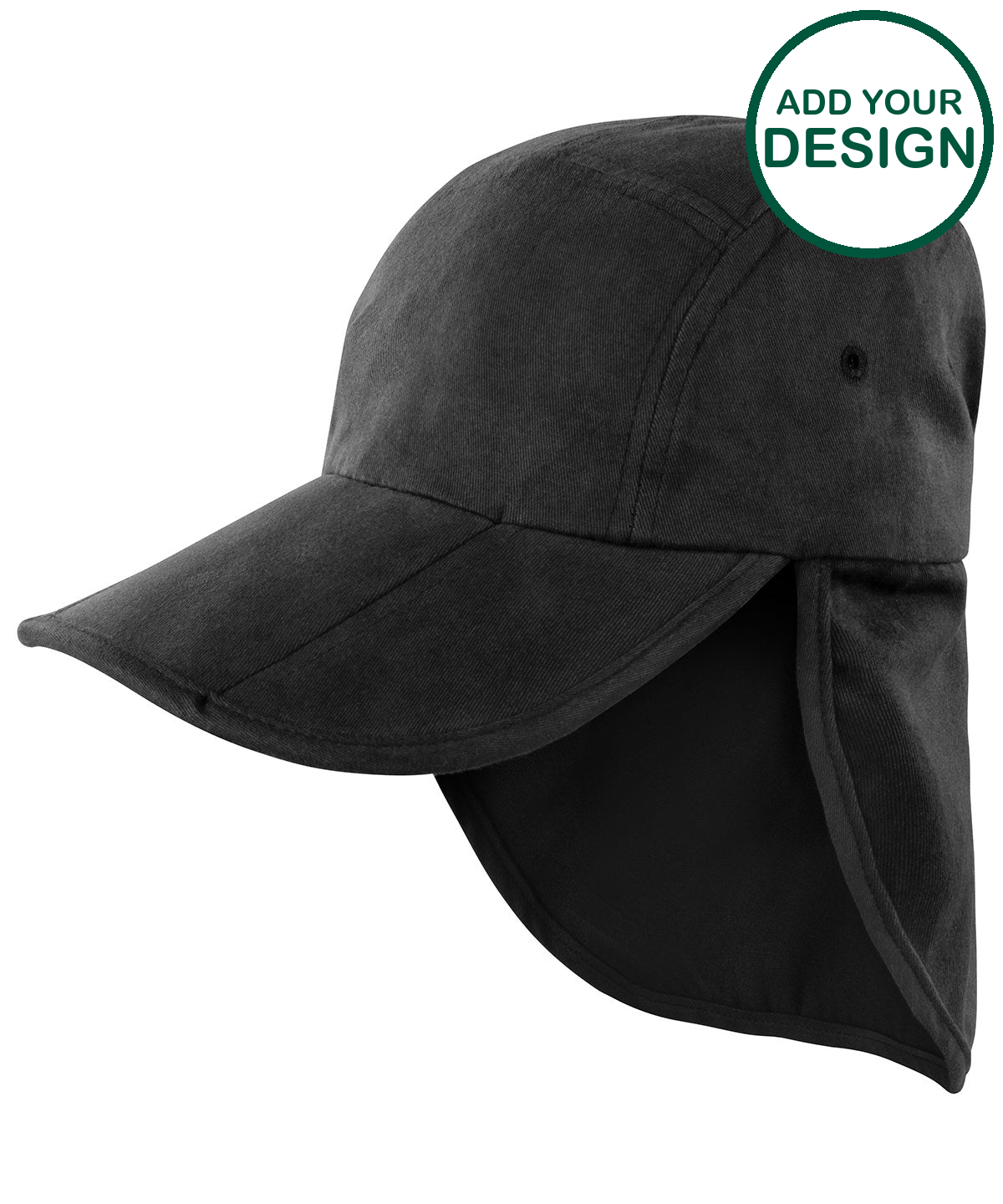 Fold-up legionnaire's cap