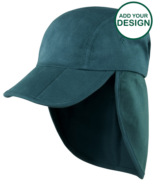 Fold-up legionnaire's cap