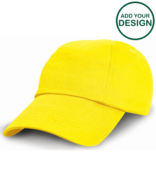 Junior low-profile cotton cap
