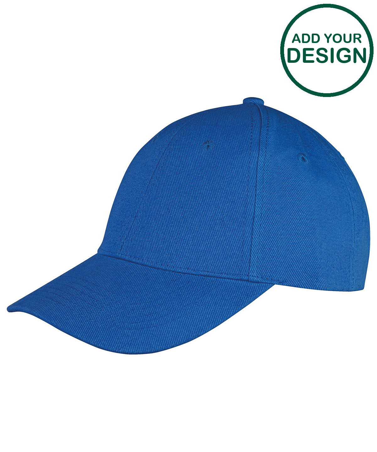 Memphis 6-panel brushed cotton low profile cap