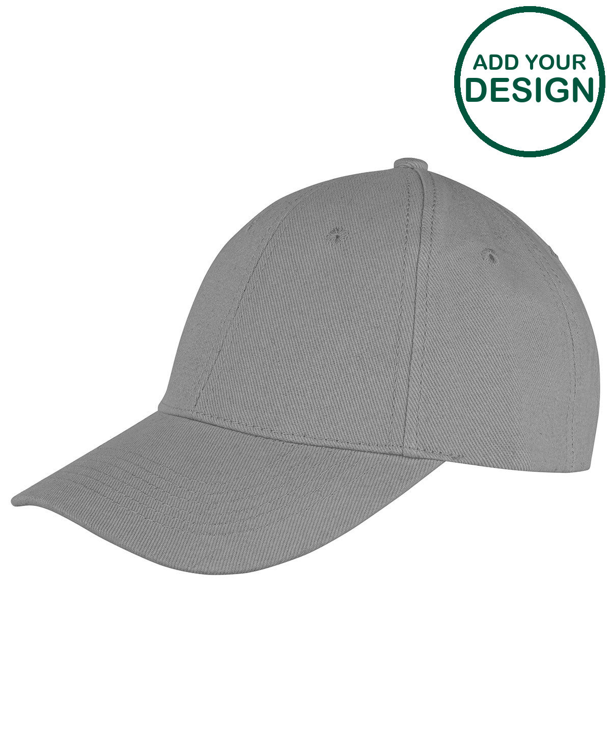 Memphis 6-panel brushed cotton low profile cap