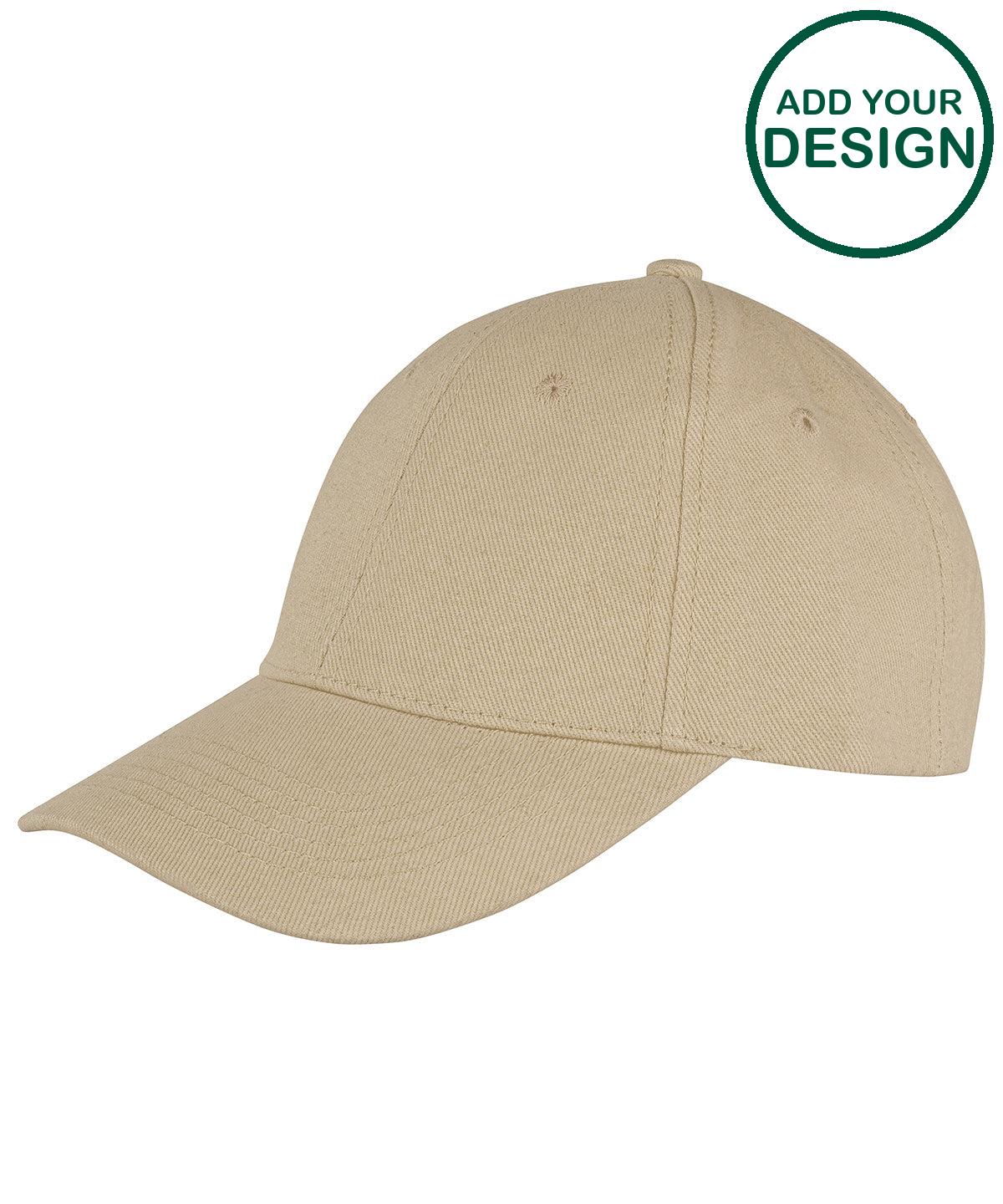 Memphis 6-panel brushed cotton low profile cap