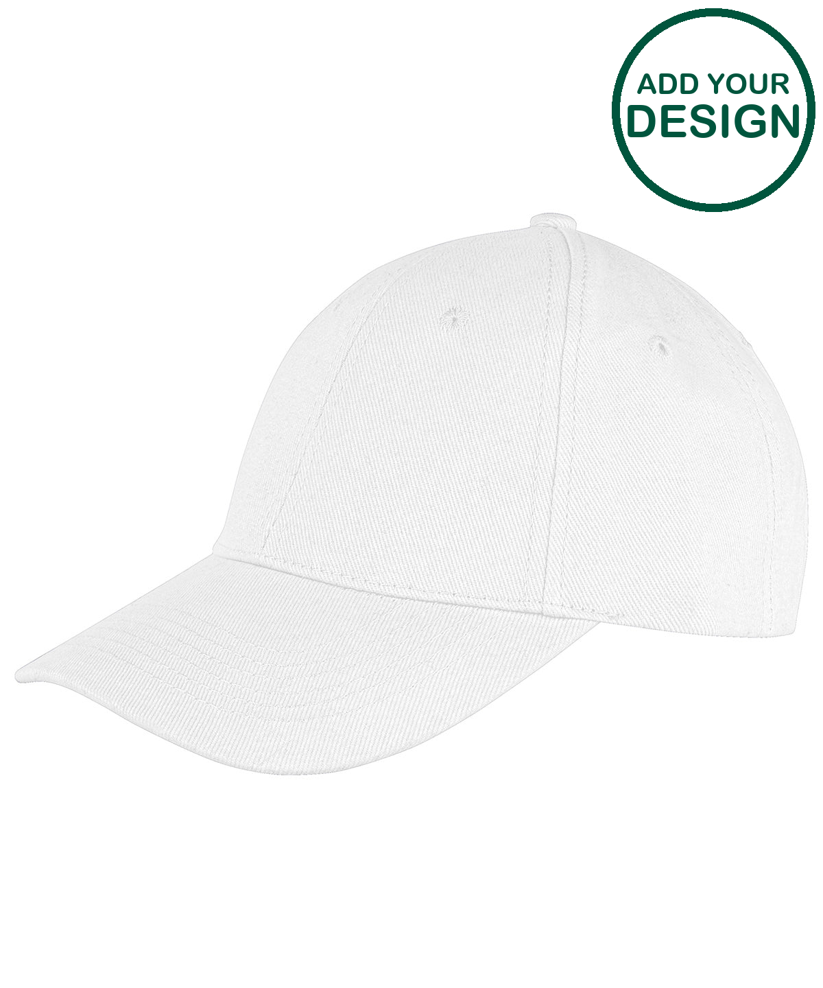 Memphis 6-panel brushed cotton low profile cap