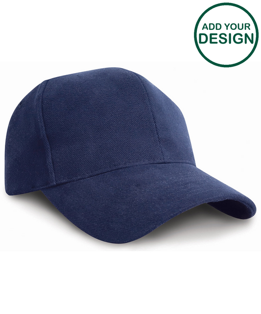 Pro-style heavy cotton cap