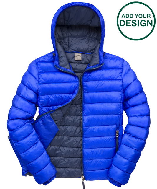 Urban snow bird hooded jacket