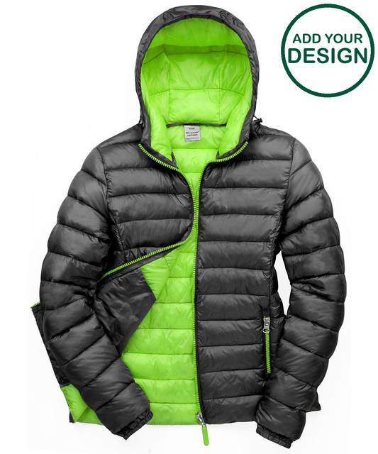 Women's Urban snow bird hooded jacket