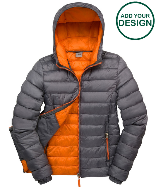 Women's Urban snow bird hooded jacket