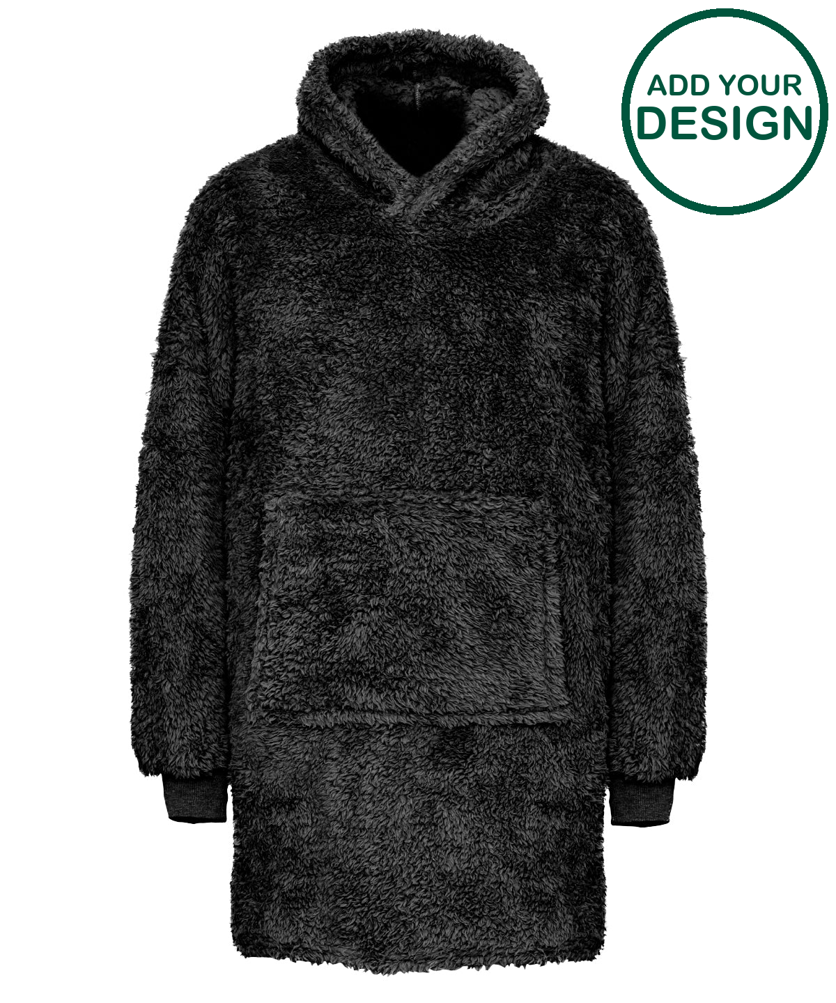The Ribbon teddy bear fabric hoodie