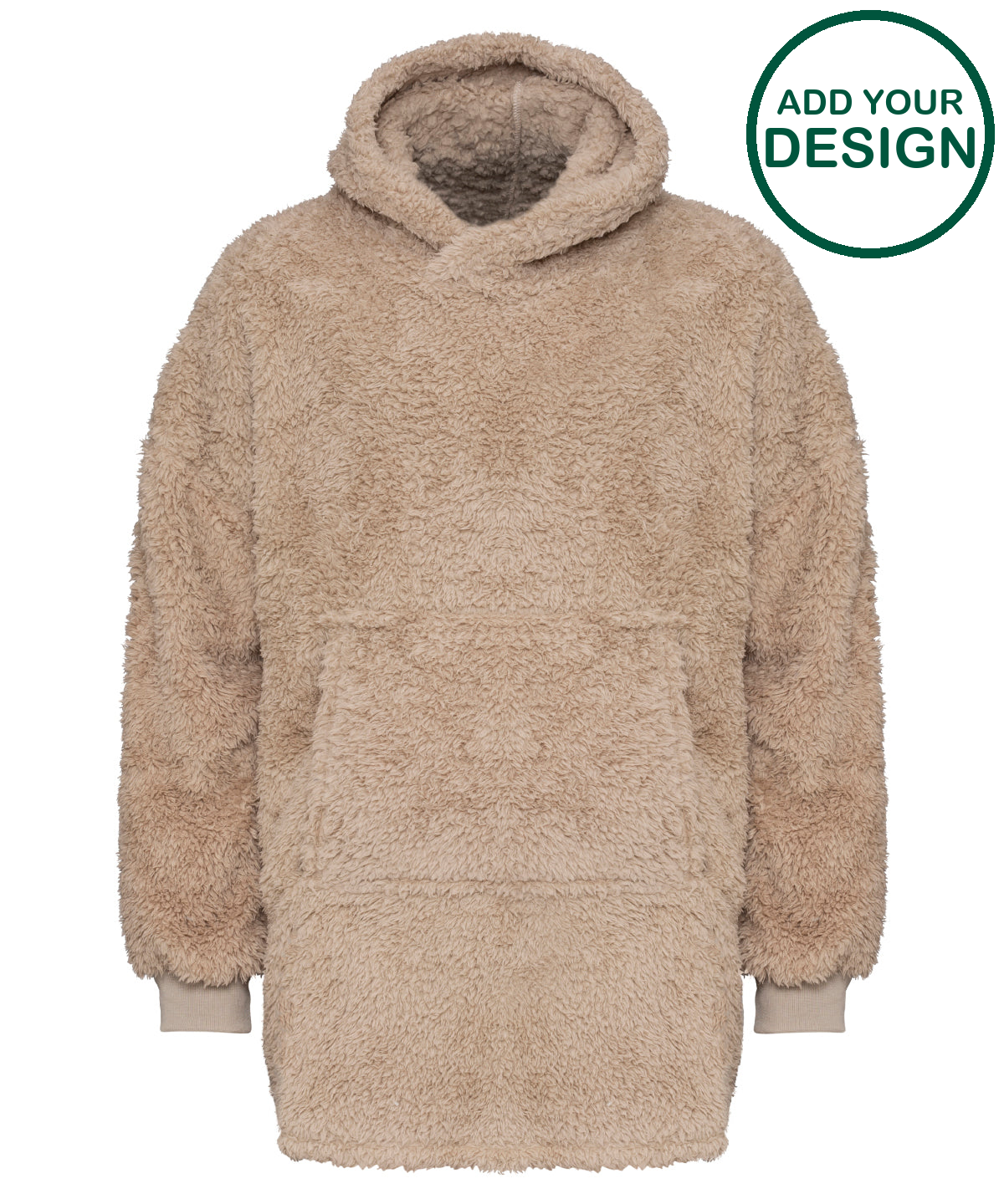 The Ribbon teddy bear fabric hoodie