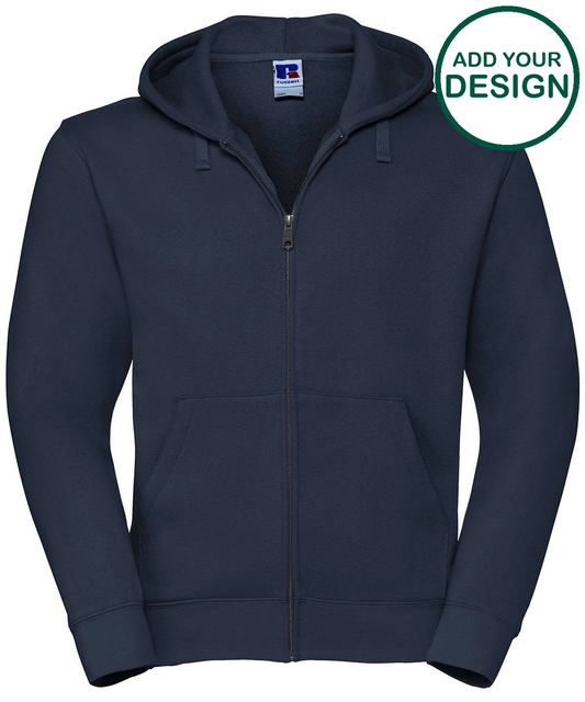 Authentic zipped hooded sweat