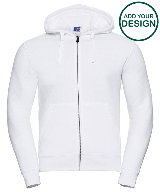 Authentic zipped hooded sweat