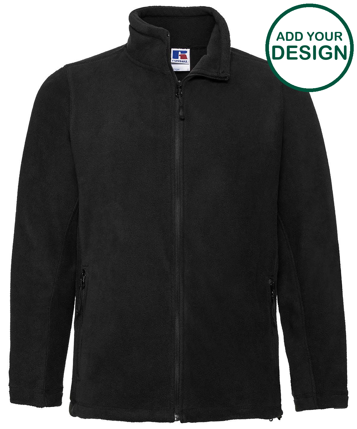 Full-zip outdoor fleece