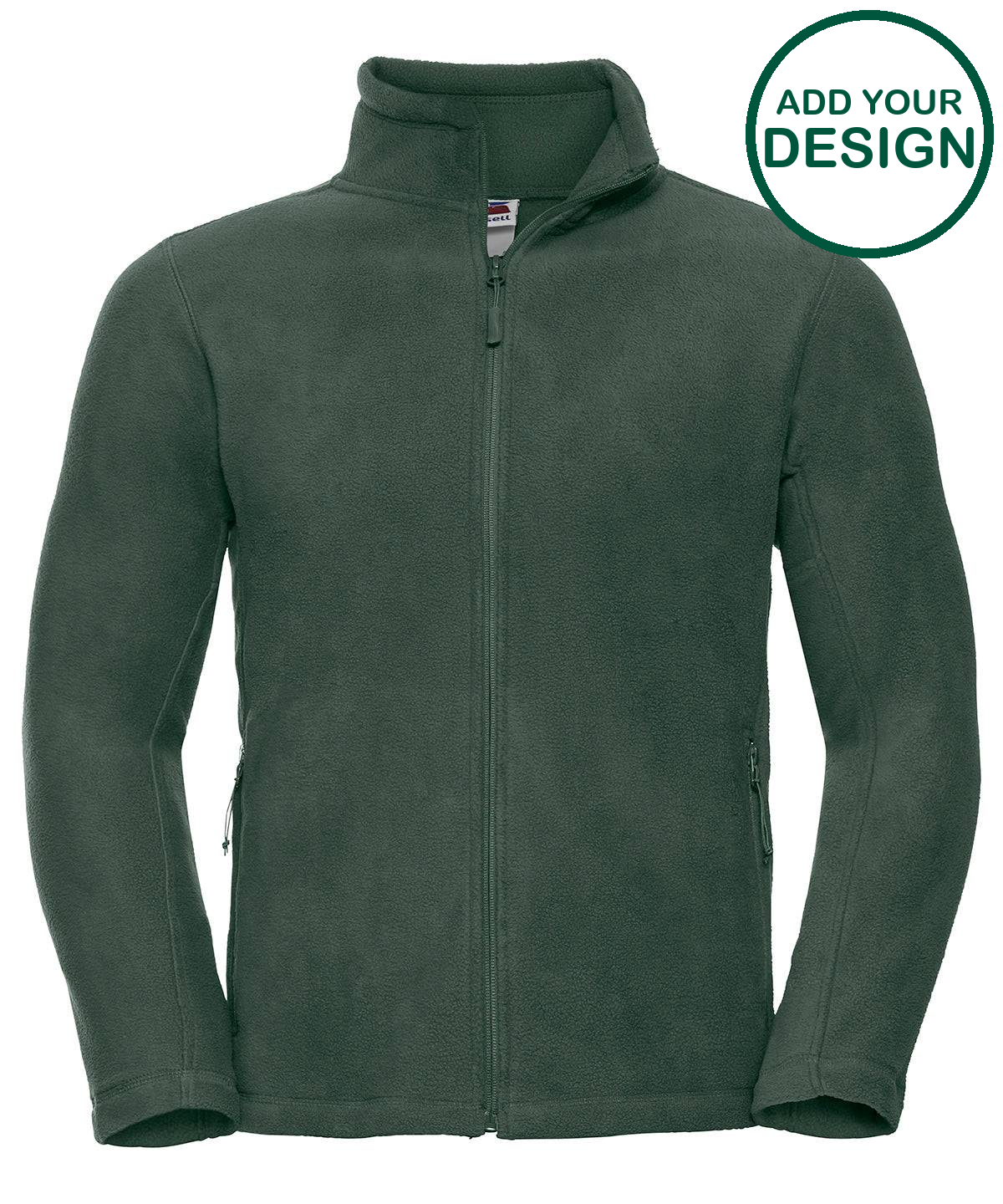 Full-zip outdoor fleece
