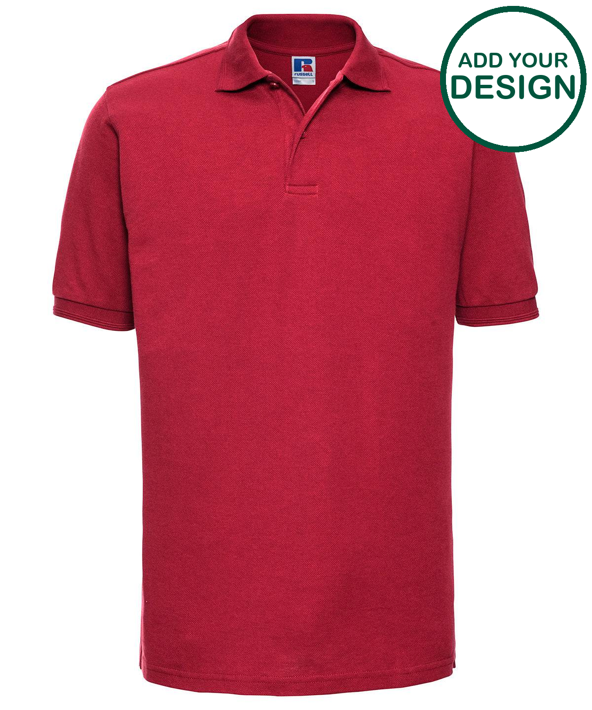 Hard-wearing 60°C wash polo