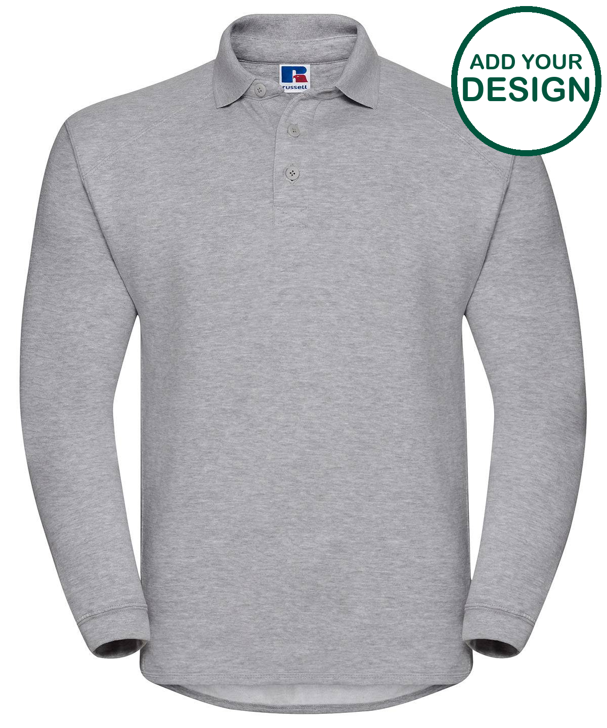 Heavy-duty collar sweatshirt