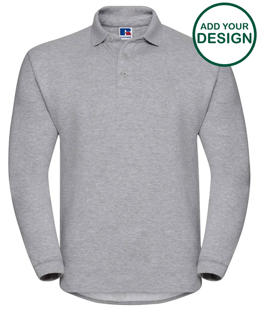 Heavy-duty collar sweatshirt