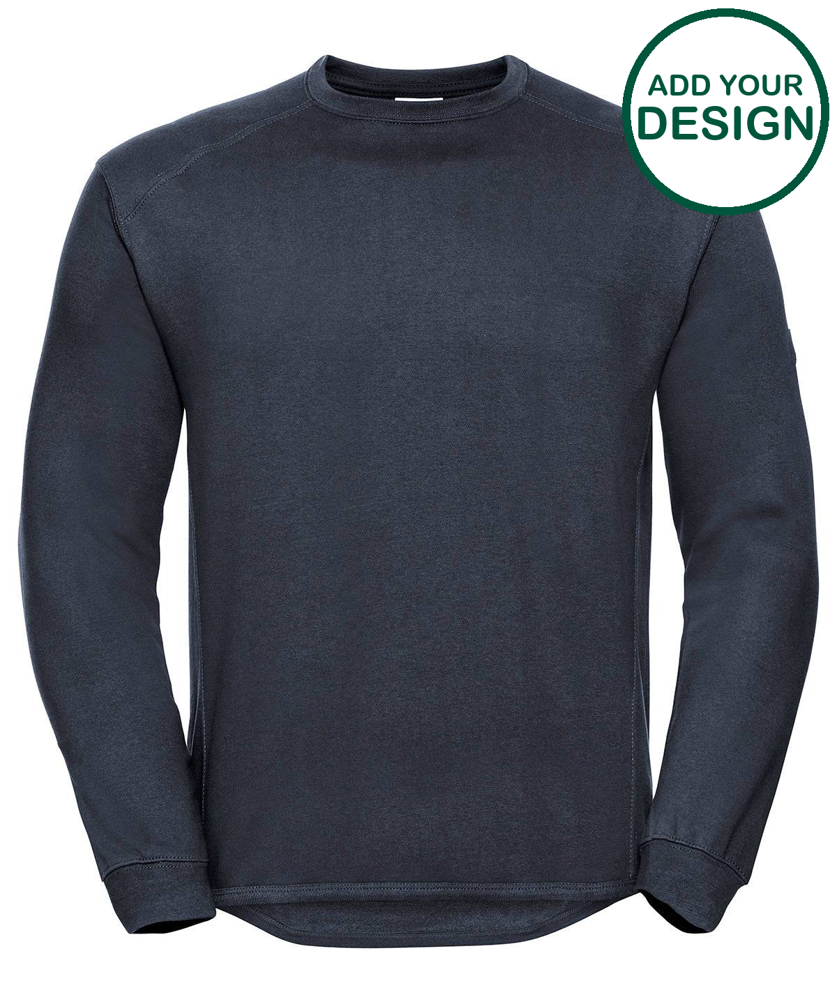 Heavy-duty crew neck sweatshirt