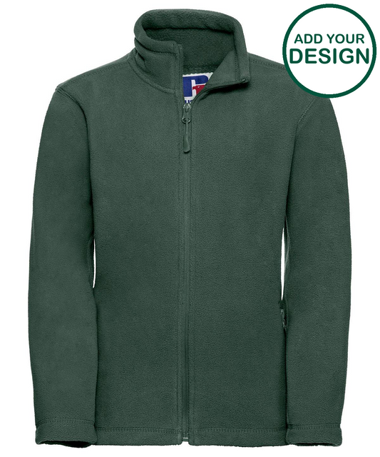 Kids full-zip outdoor fleece
