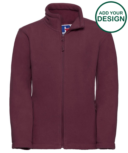 Kids full-zip outdoor fleece