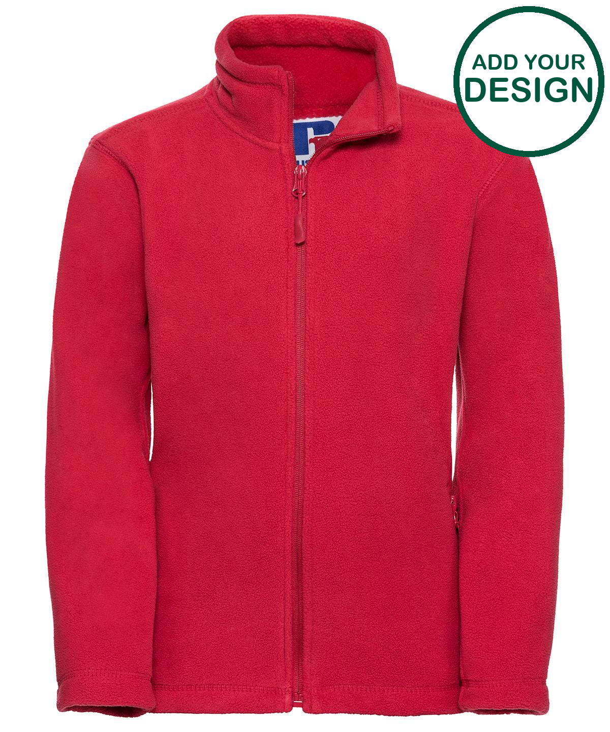 Kids full-zip outdoor fleece