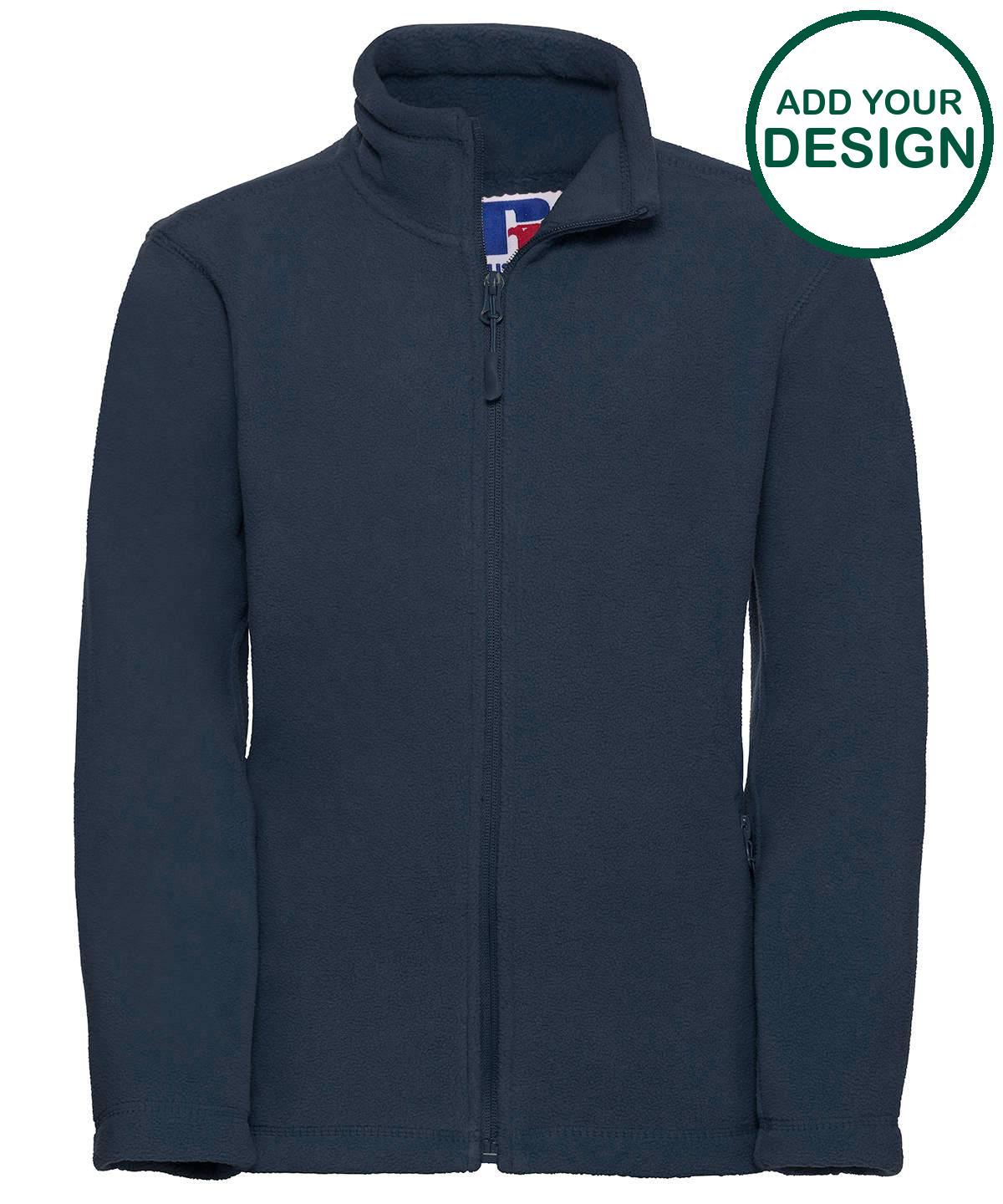 Kids full-zip outdoor fleece