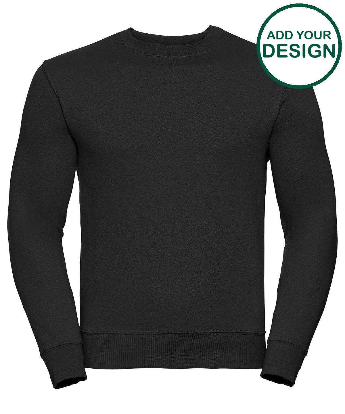 Set-in sleeve sweatshirt