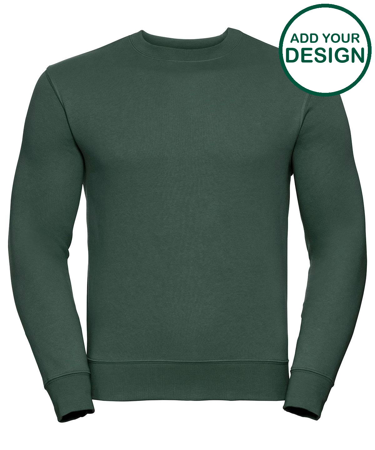 Set-in sleeve sweatshirt