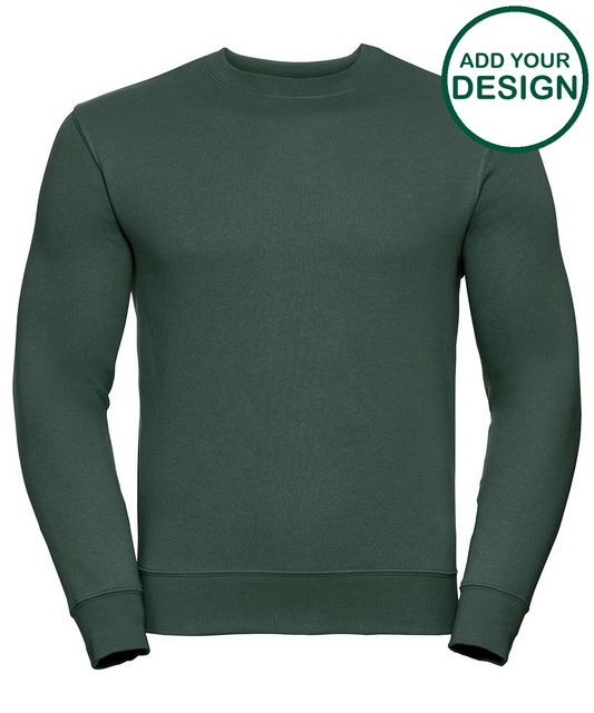 Set-in sleeve sweatshirt