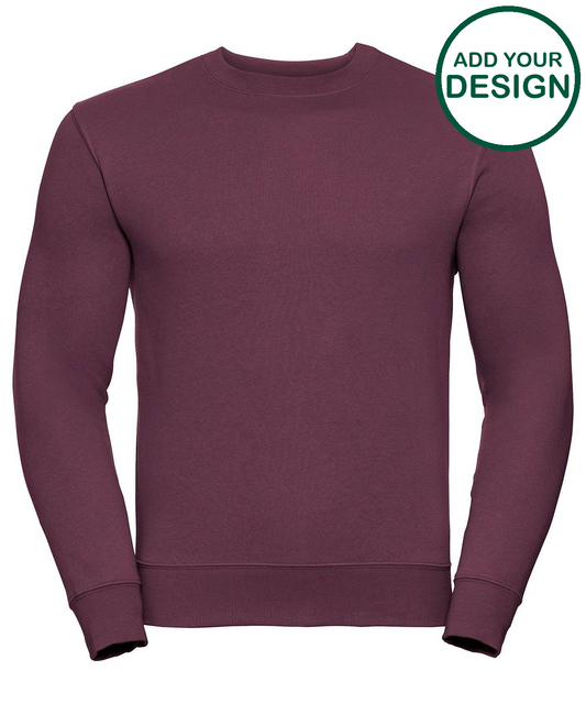 Set-in sleeve sweatshirt