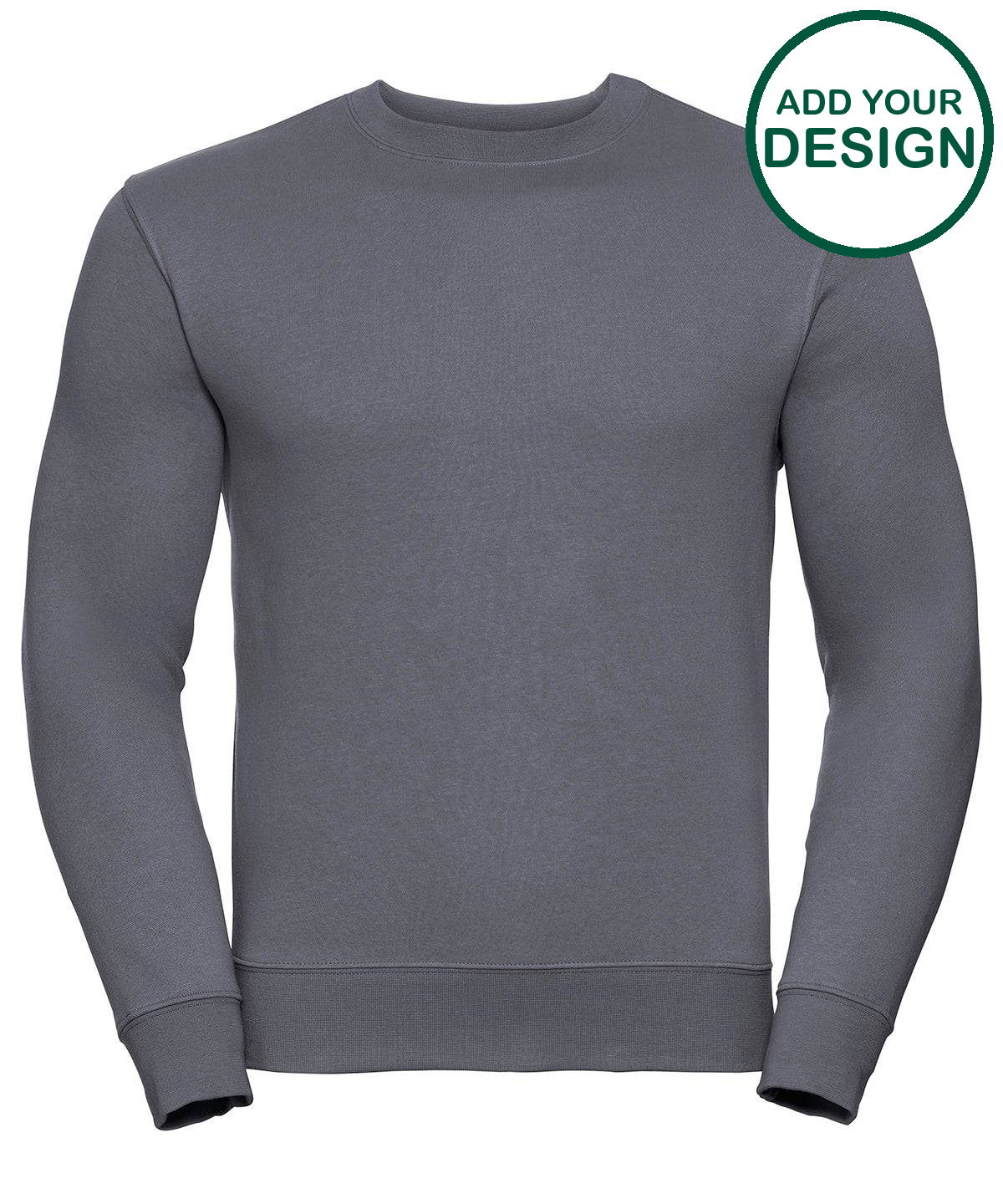 Set-in sleeve sweatshirt