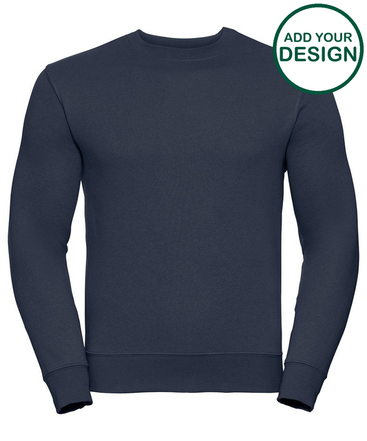 Set-in sleeve sweatshirt