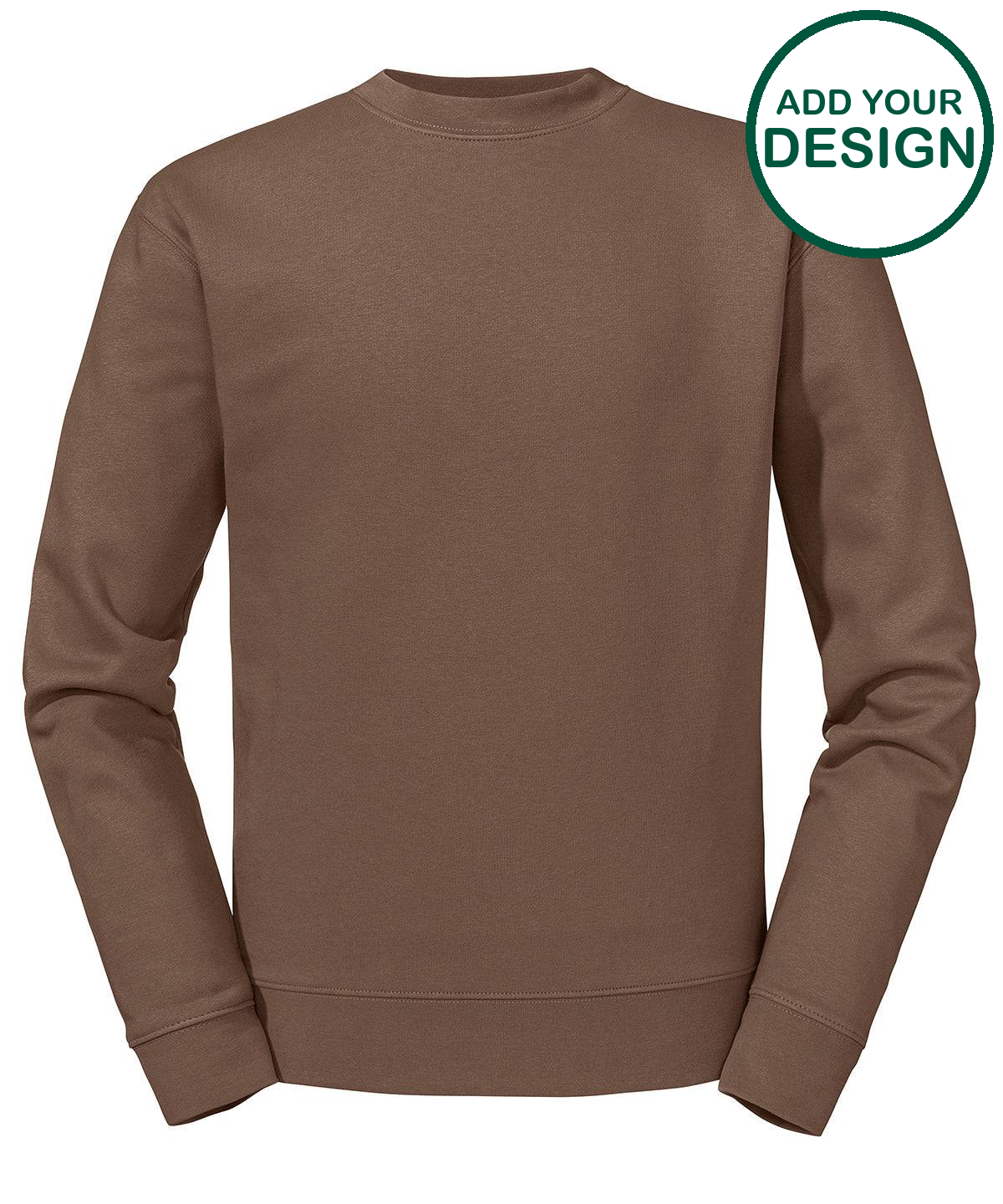 Set-in sleeve sweatshirt