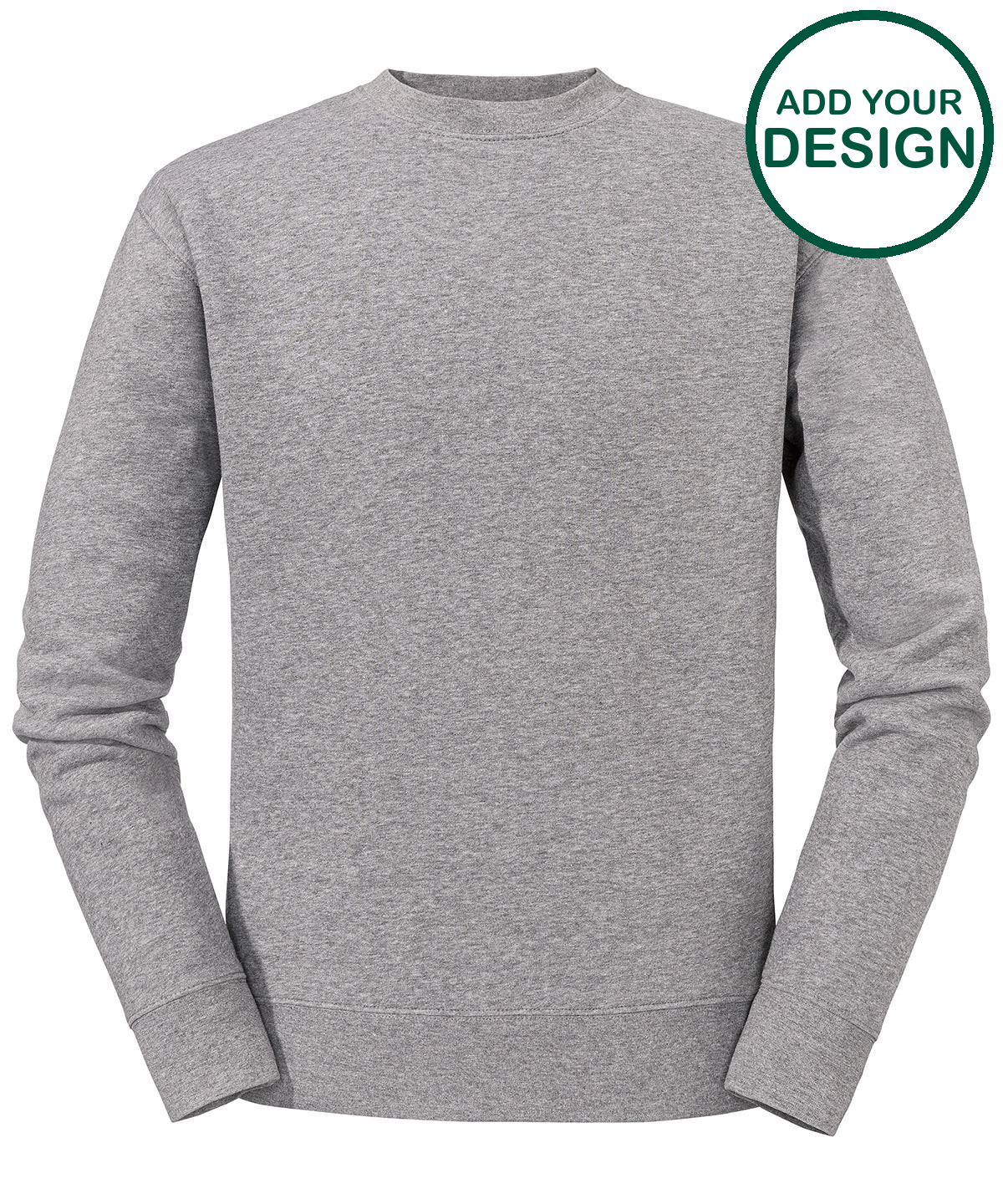 Set-in sleeve sweatshirt
