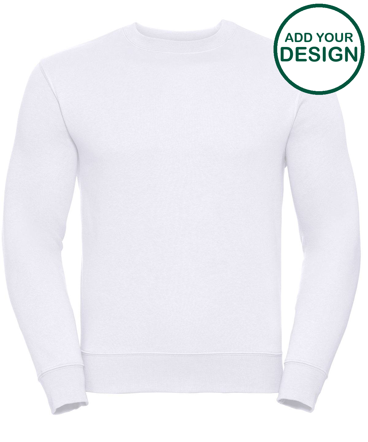 Set-in sleeve sweatshirt