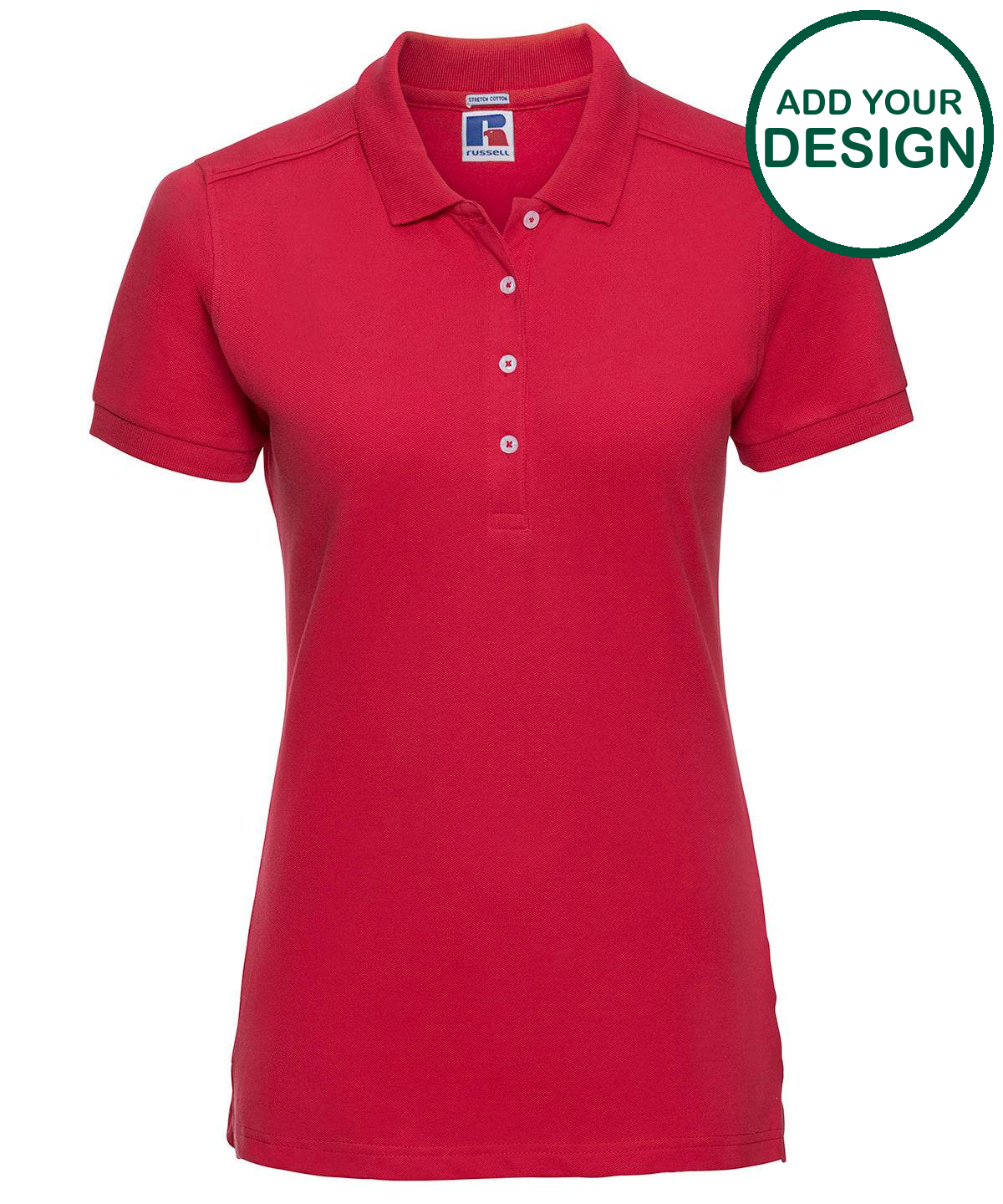 Women's stretch polo