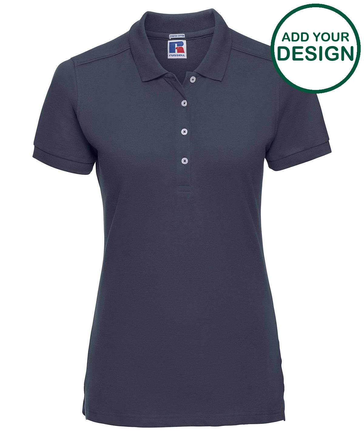 Women's stretch polo