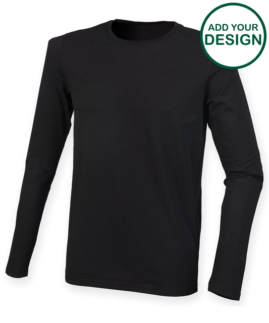 Feel good long sleeved stretch t-shirt