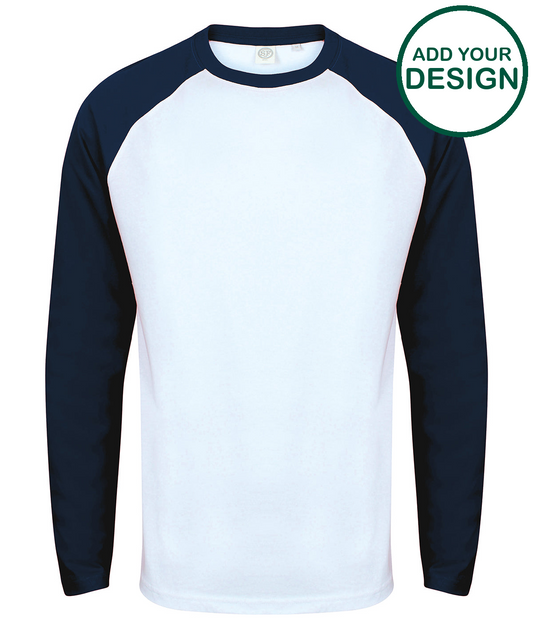 Long sleeve baseball t-shirt