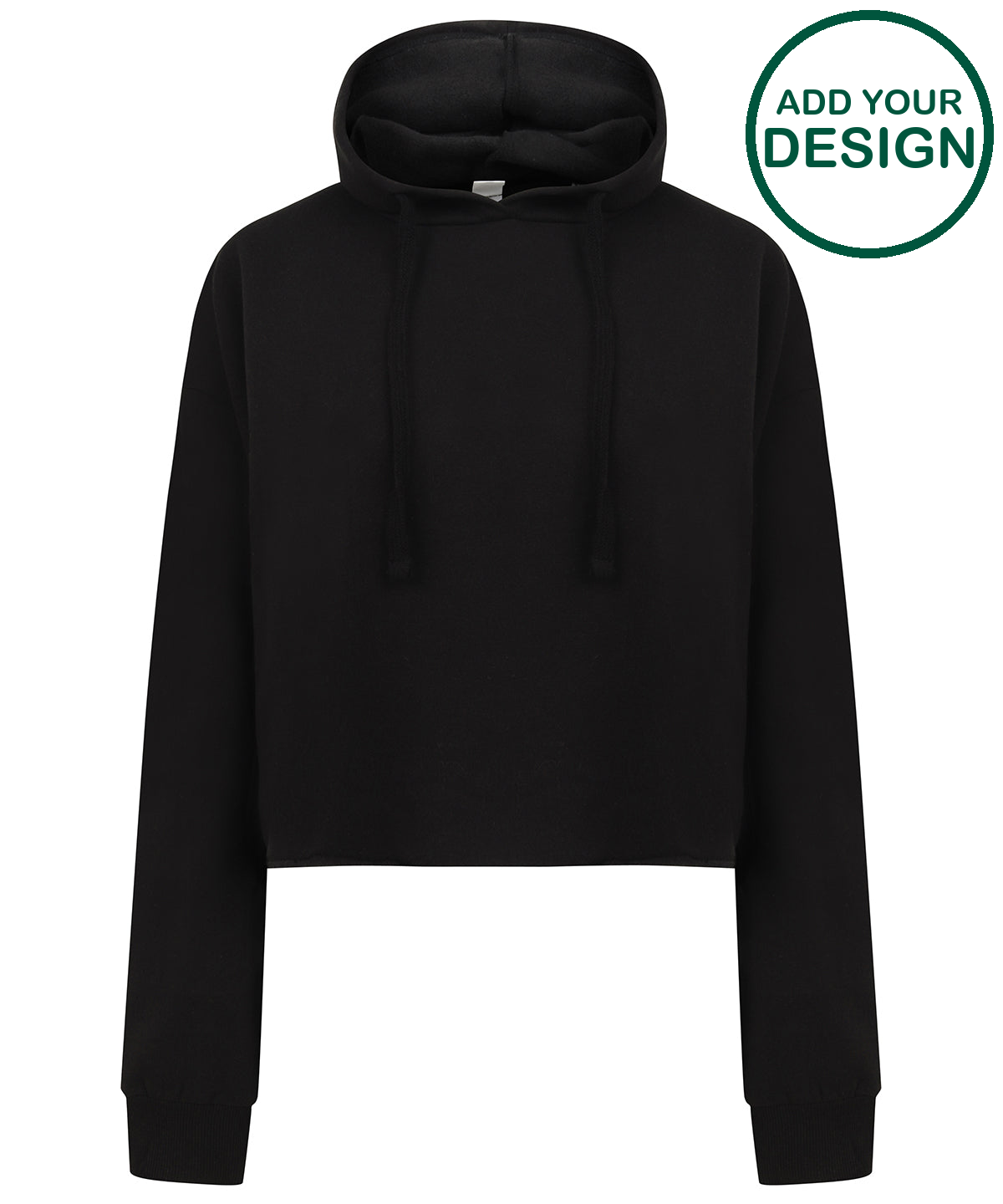 Women's cropped slounge hoodie