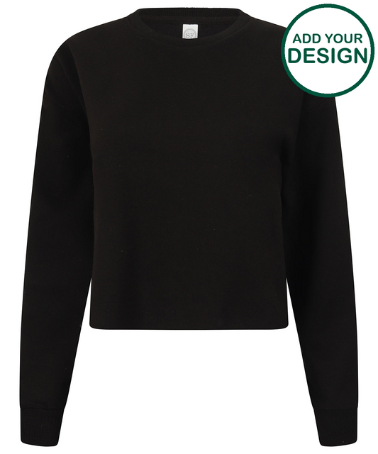Women's cropped slounge sweat