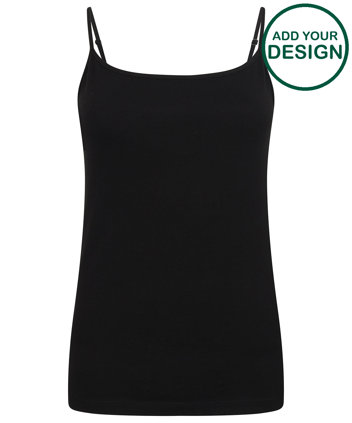 Women's feel-good stretch spaghetti vest