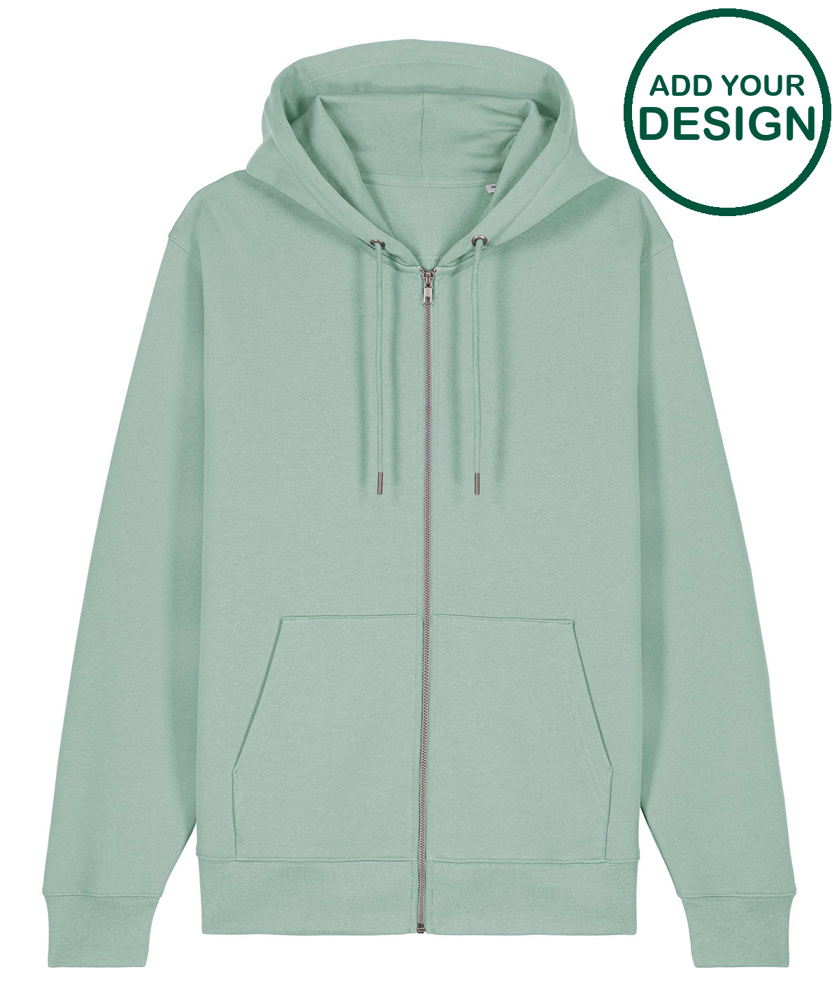 Unisex Cultivator 2.0 iconic zip-thru hoodie sweatshirt (STSU179)