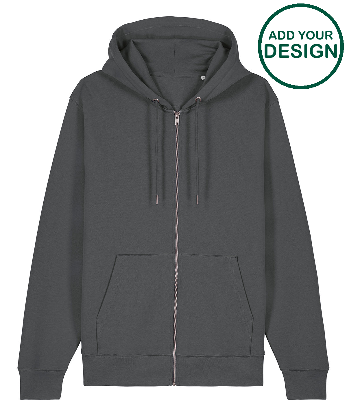 Unisex Cultivator 2.0 iconic zip-thru hoodie sweatshirt (STSU179)