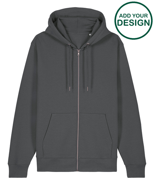 Unisex Cultivator 2.0 iconic zip-thru hoodie sweatshirt (STSU179)