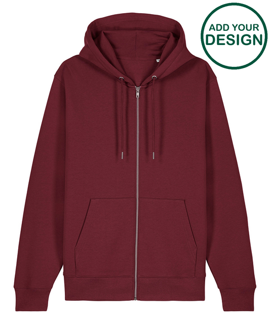 Unisex Cultivator 2.0 iconic zip-thru hoodie sweatshirt (STSU179)