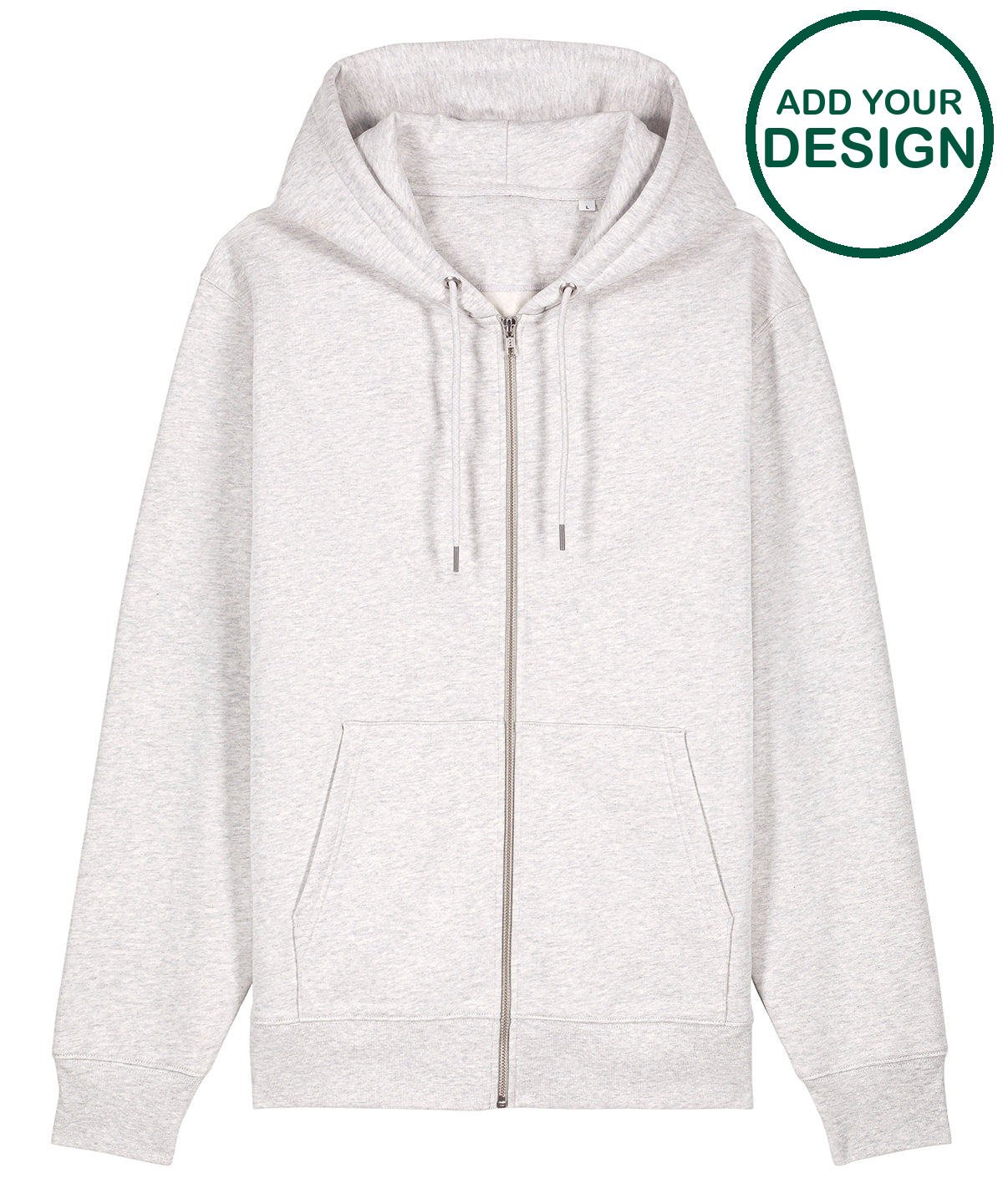 Unisex Cultivator 2.0 iconic zip-thru hoodie sweatshirt (STSU179)