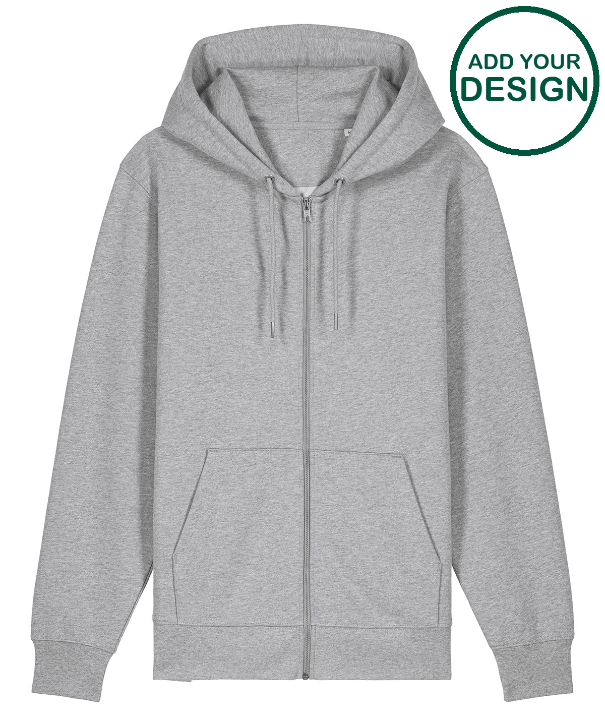 Unisex Cultivator 2.0 iconic zip-thru hoodie sweatshirt (STSU179)